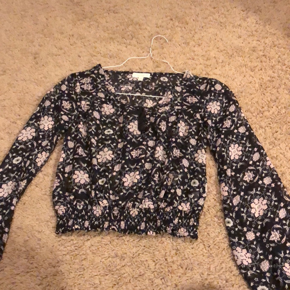 Cute Floral Flowy Top